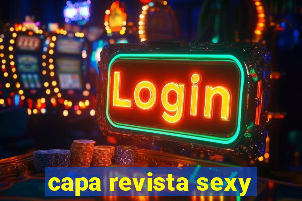 capa revista sexy